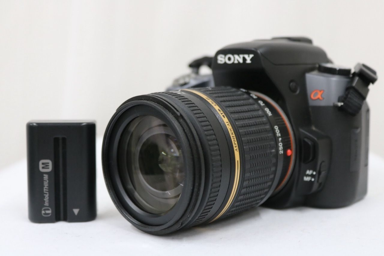 返品保証】 Sony α550 TAMRON ASPHERICAL LD Di II AF 18-250mm F3.5