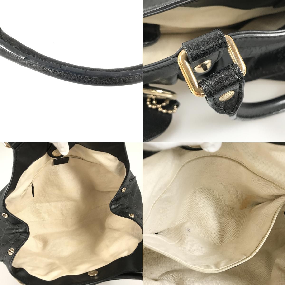 グッチ GUCCI グッチシマ スーキー 211944 レザー トートバッグ te 