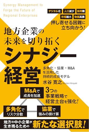 지역 기업의 미래를 열기 위해 시너지 관리 다각화, 협업, M&A를 활용한 지속 가능한 성장 모델 [지역 중소기업의 생존을 위한 신설]