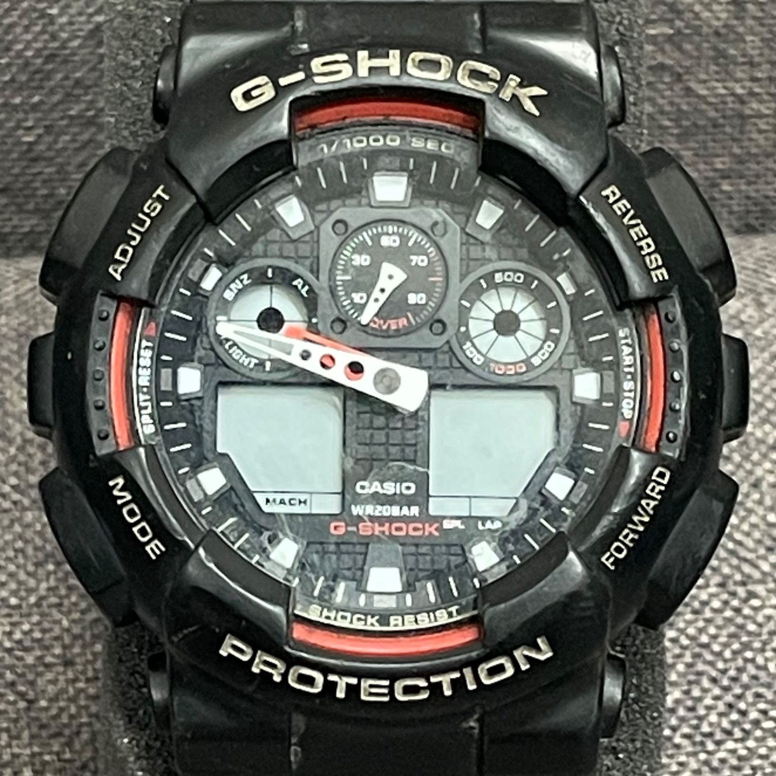 NPA】ジャンク CASIO G-SHOCK カシオ ジーショック GA-100 腕時計 