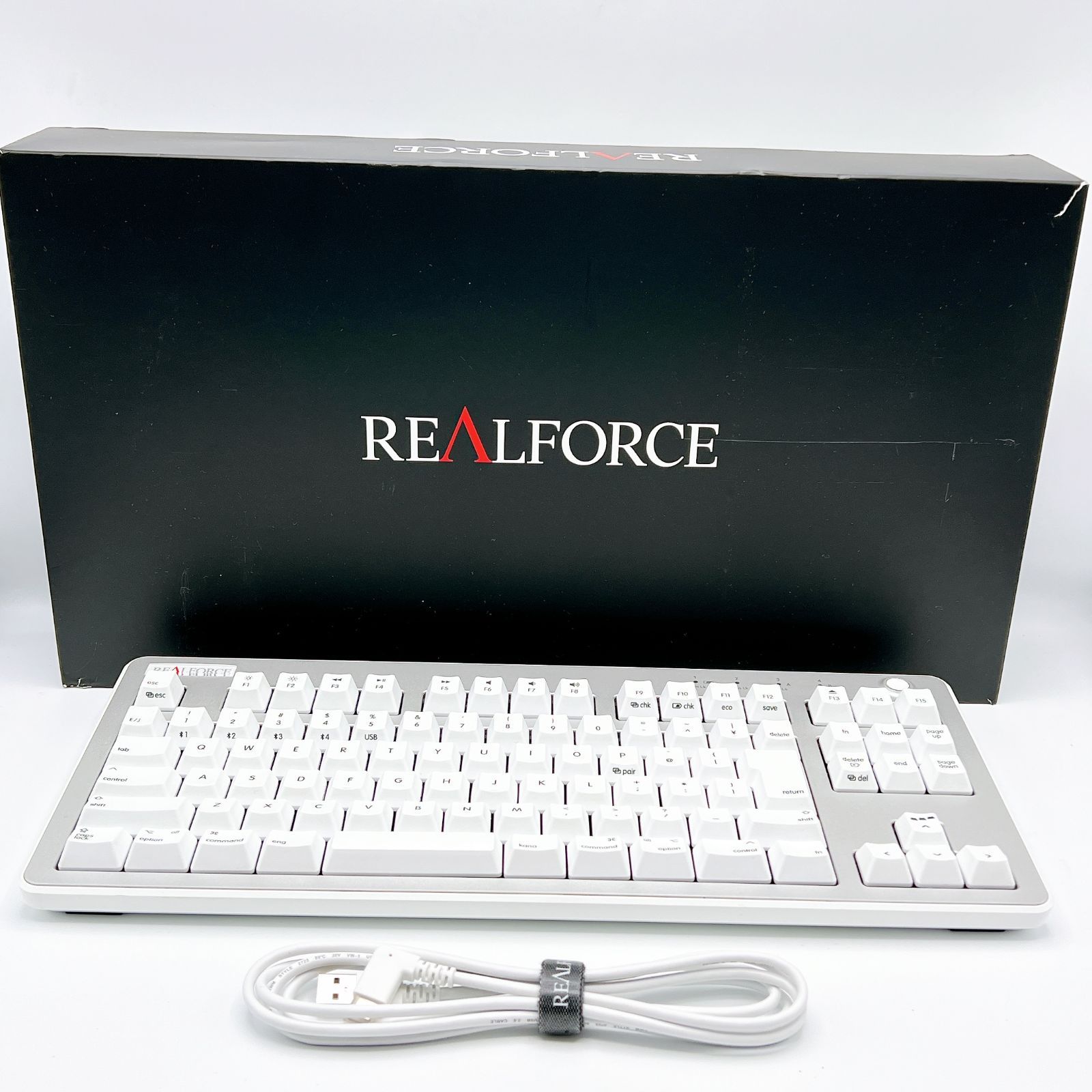 REALFORCE R3 テンキーレス 45g Mac配列 中古- メルカリ