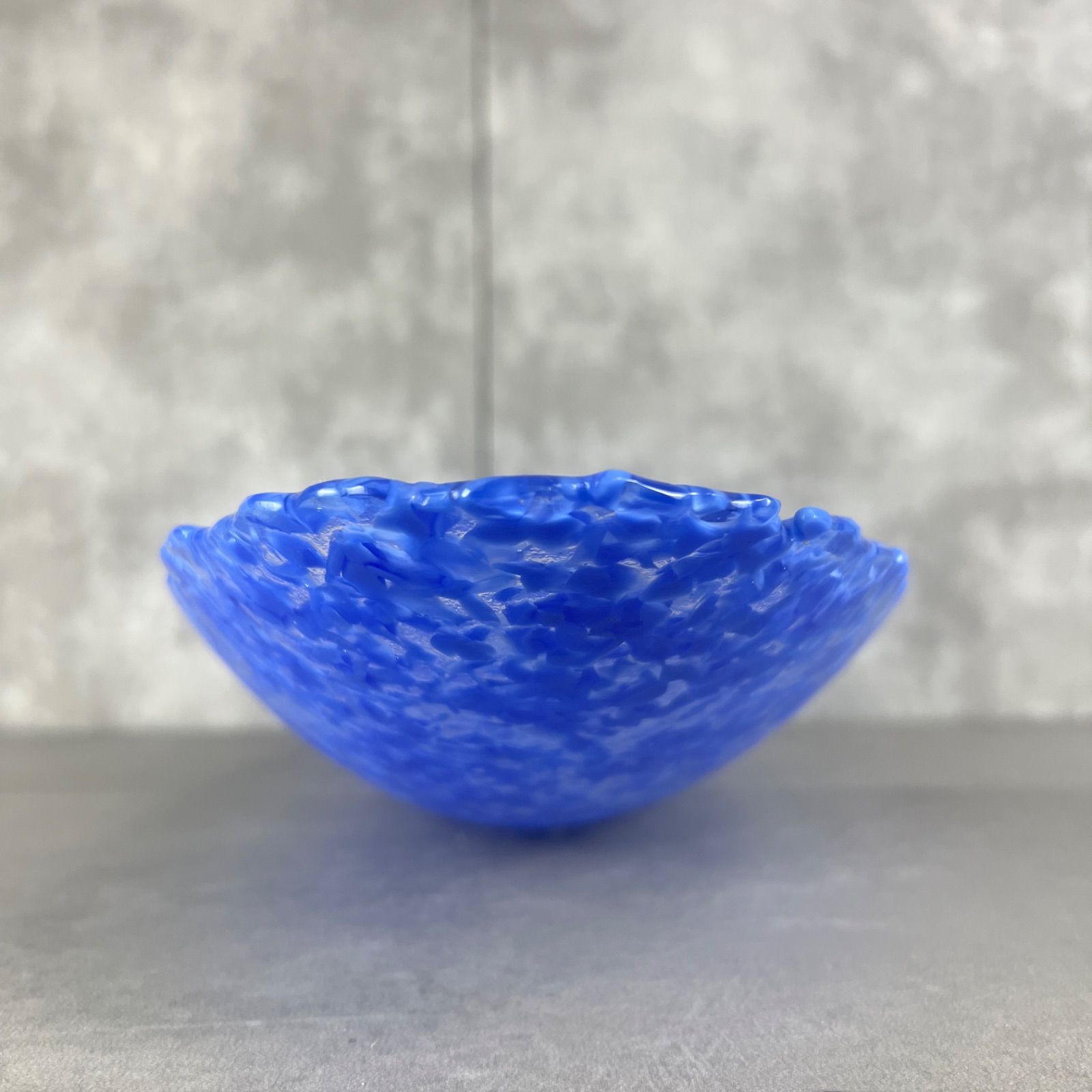 S349 ヨルゲンセン＆モルヒ ガラスプレート 25cm デンマーク アート 希少 神秘的な輝き Joergensen Moerch Design ヨルゲンセン＆モルヒ