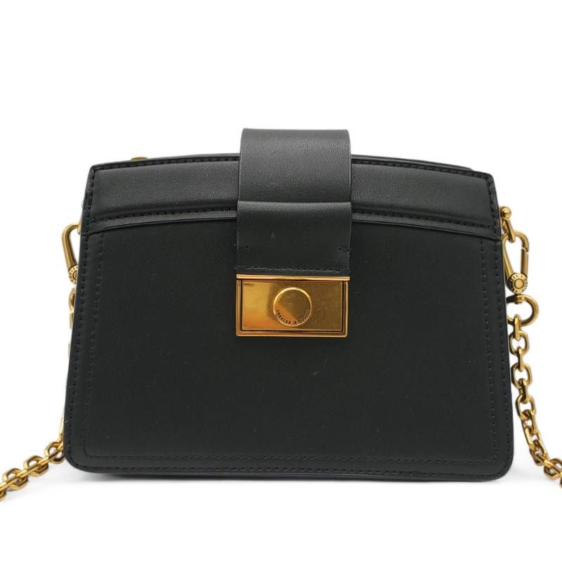 CHARLES&KEITH チャールズアンドキース メタリックプッシュロック