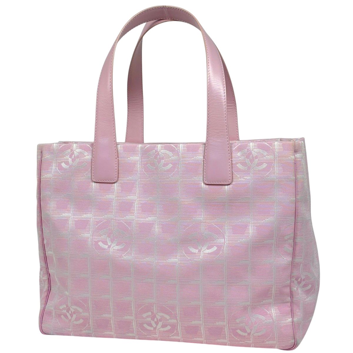シャネル CHANEL ニュートラベルライン トートMM ココマーク 