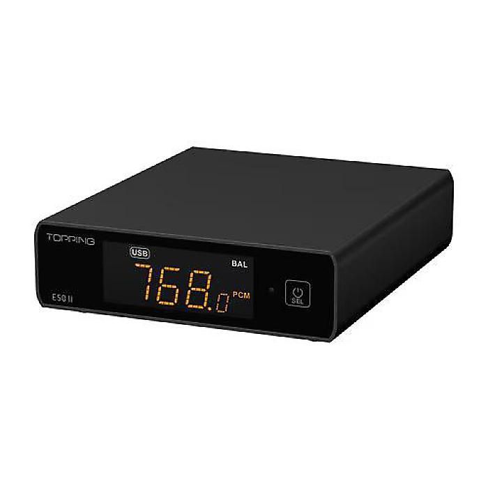 【限定価格】TOPPING(トッピング) / E50II BK(ブラック) 据え置きDAC D/Aコンバーター