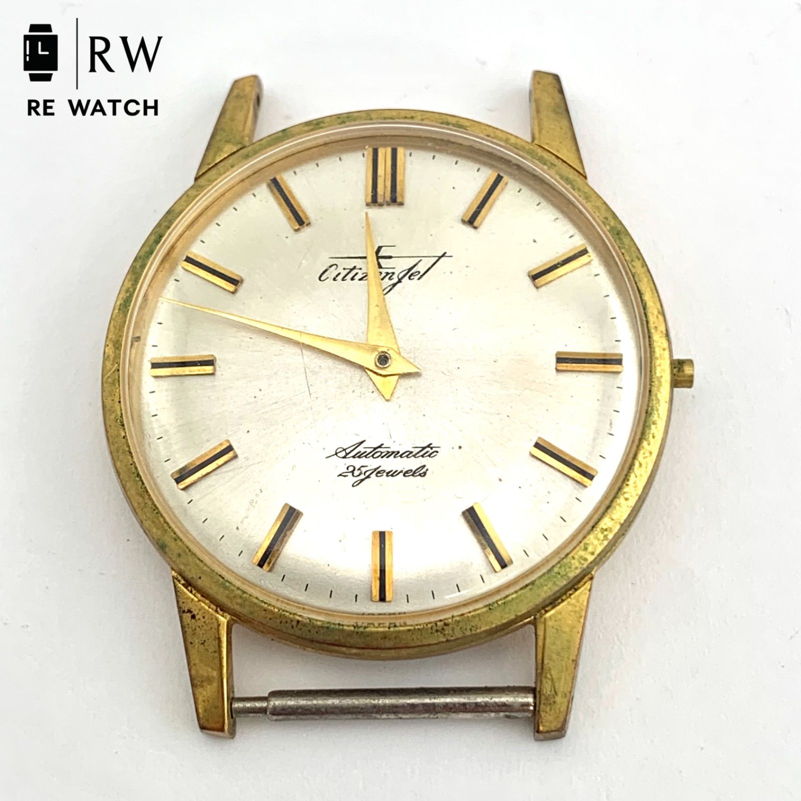 ジャンク】CITIZEN JT15803 自動巻き時計 25Jewelsゴールド-セールや限定