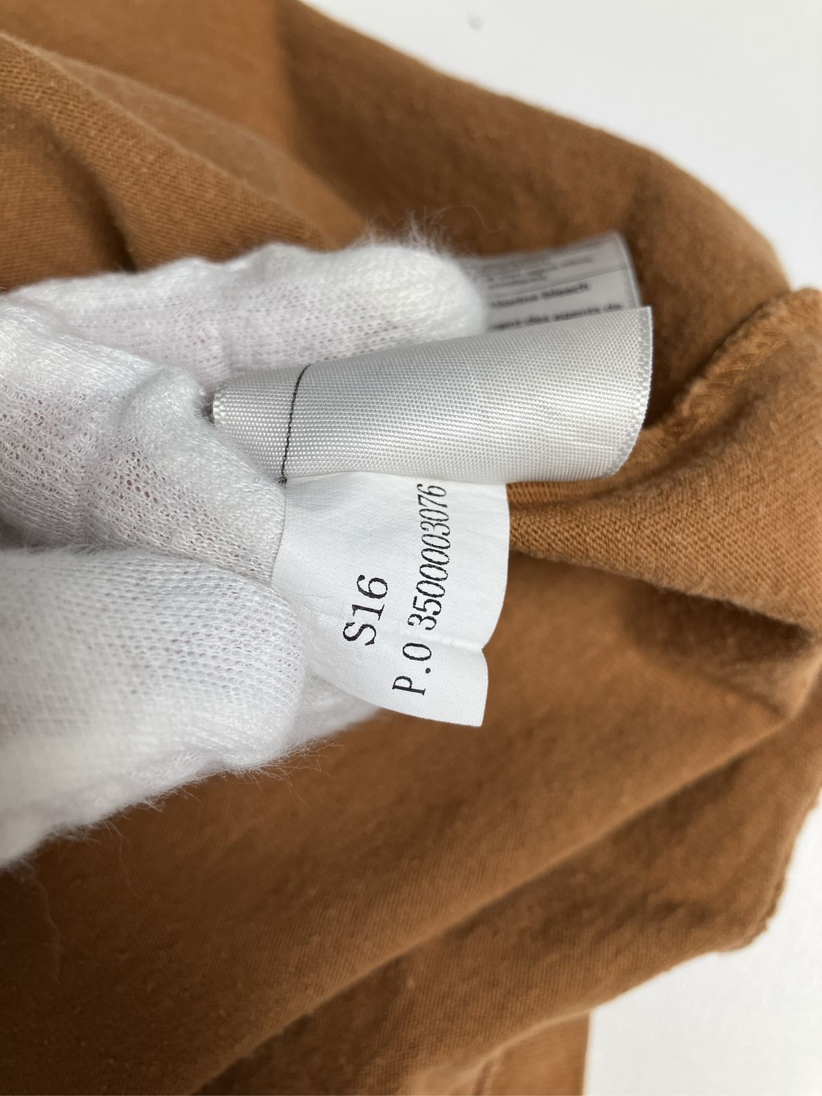 Carhartt カーハート Tシャツ/カットソー 2XL TALL ブラウン 無地 ワンポイント ブランドロゴ ミドル丈 半袖 クルーネック(丸首)