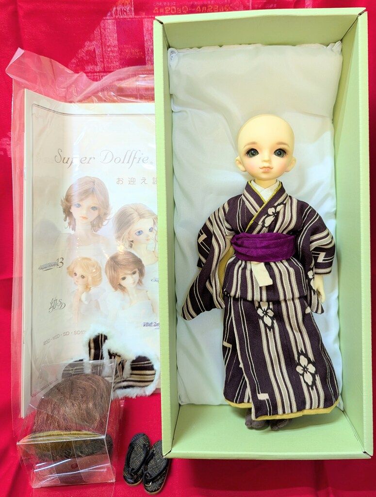ボークス 幼SD男の子 メモリアルワンオフモデル パフ