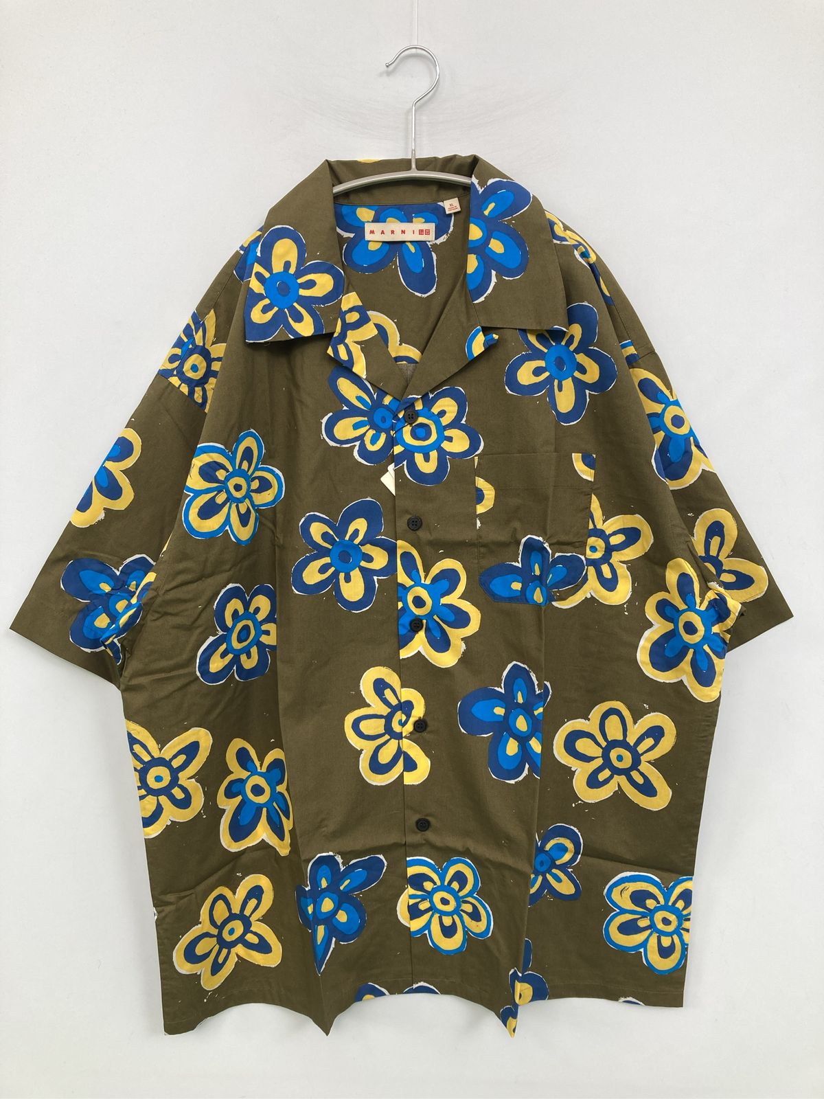 MARNI × UNIQLO マルニユニクロ シャツ/ブラウス XL カーキ コットン 