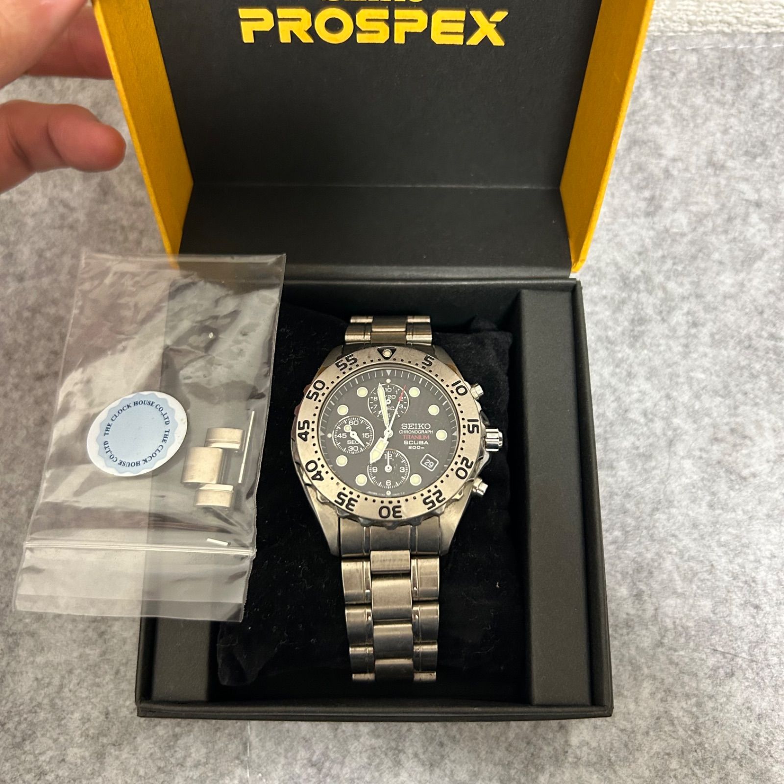 買う なら SEIKO ダイバーズウォッチ クロノグラフ 7T92-08D0 【公式通販】