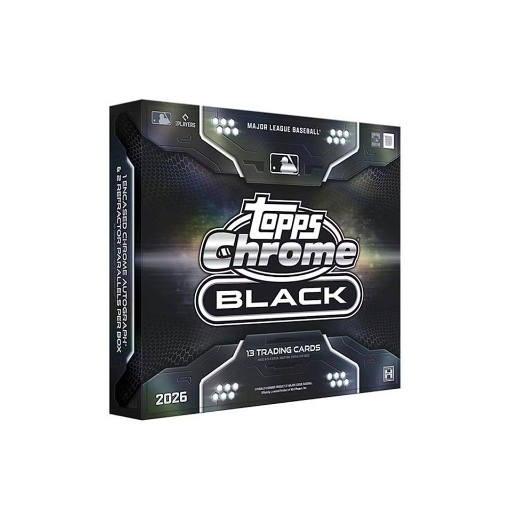 新品未開封 1Box】2026 Topps Chrome Black Baseball - メルカリ