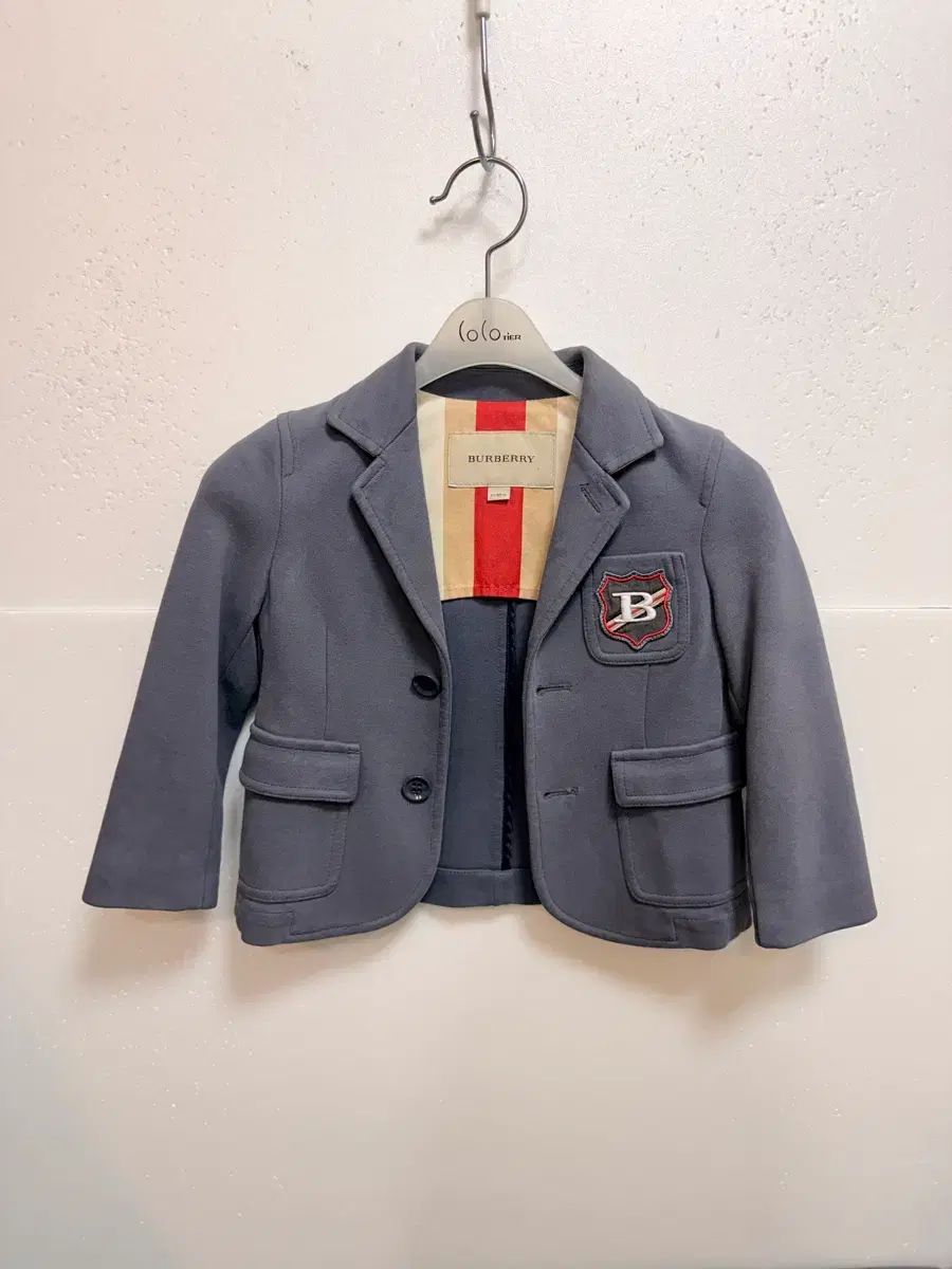 BURBERRY バーバリー キッズ ブレーザー ジャケット グレー (セット購入時