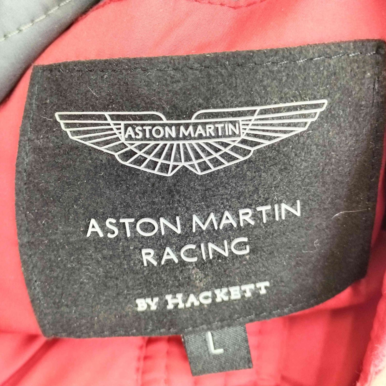 ハケットロンドン hackett london ASTON MARTIN RACING 刺繍 ダブル