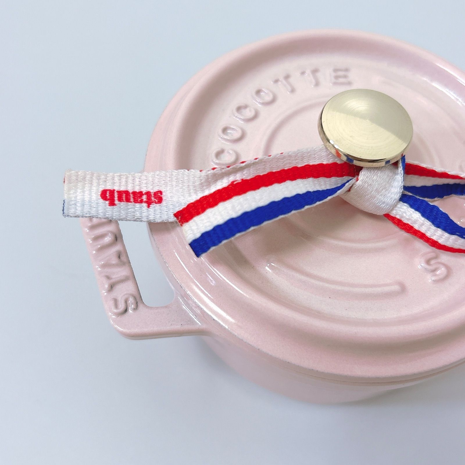 限定色 Staub ストウブ ピコ・ココット ラウンド 10cm ソルベローズ 