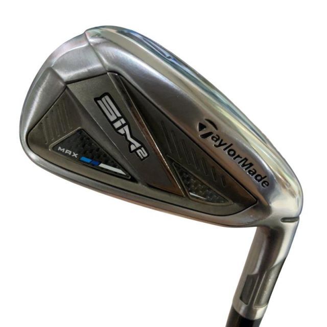 中古】 テーラーメイド SIM2 MAX 5S アイアンセット IR KBS MAX MT85