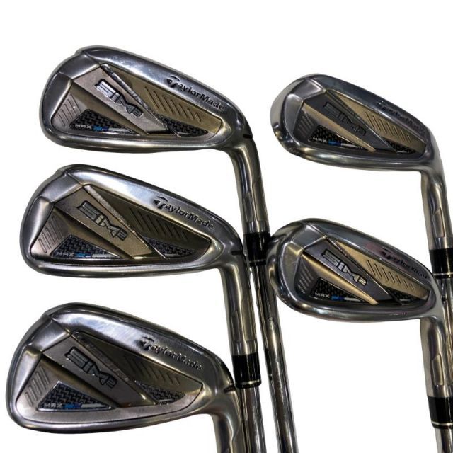 中古】 テーラーメイド SIM2 MAX 5S アイアンセット IR KBS MAX MT85