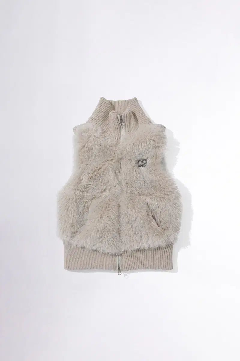 SCULPTOR Faux Fur Zip Up Vest スカルプター Faux Fur Zip Up Vest 