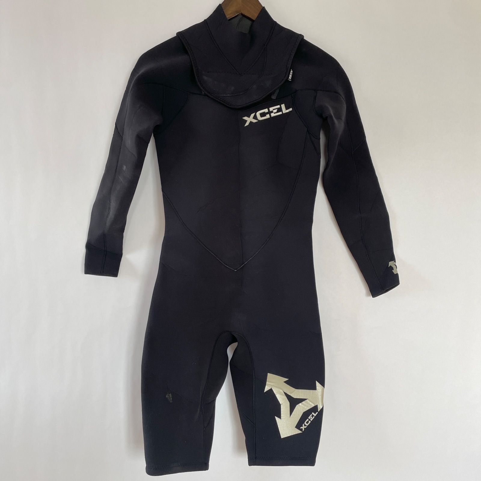 【即購入の場合はお値段交渉OK】XCEL エクセル ロングスプリング ウェットスーツ オーダー 日本製 ブラック