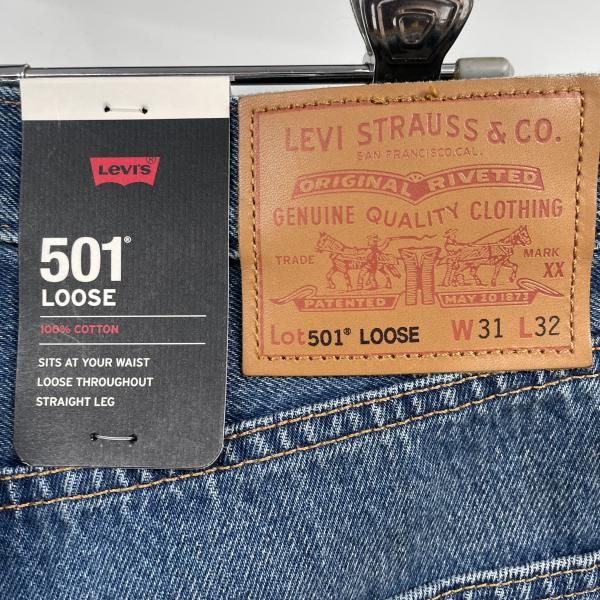 中古】LEVI'S 501LOOSE W31 L32 インディゴ リーバイス[17] - メルカリ