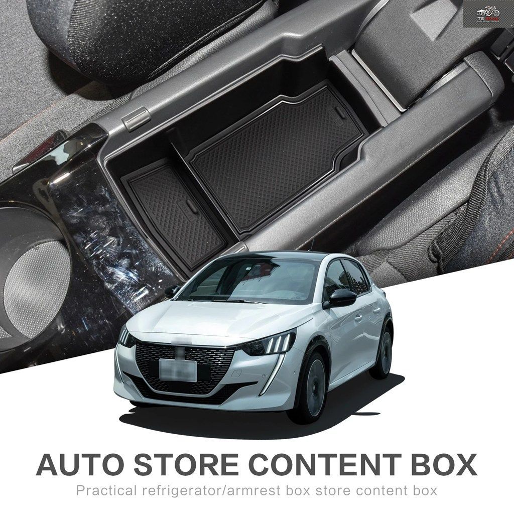 プジョー2008GTラインアームレスト プジョー208 2019-2024 GT E208 アームレストボックス ストレージ