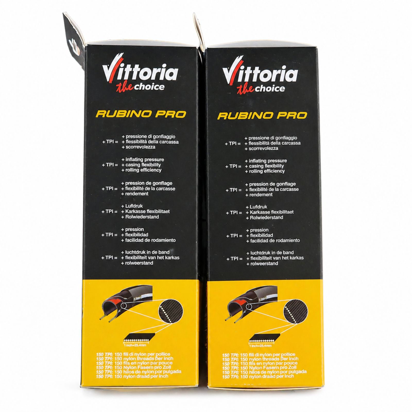 Vittoria Rubino Pro III 700x28C フルブラック 2本セット 150TPI