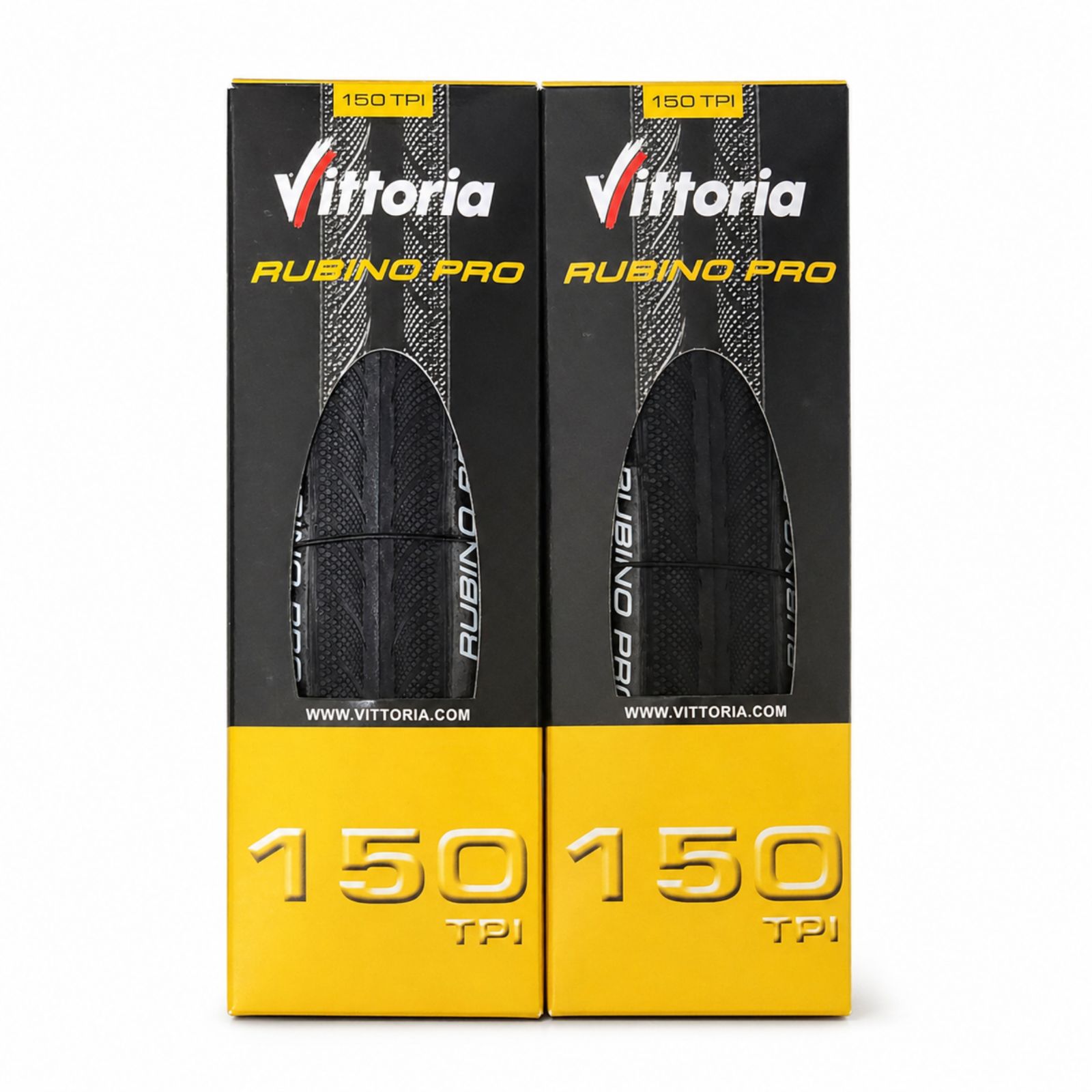 Vittoria Rubino Pro III 700x28C フルブラック 2本セット 150TPI
