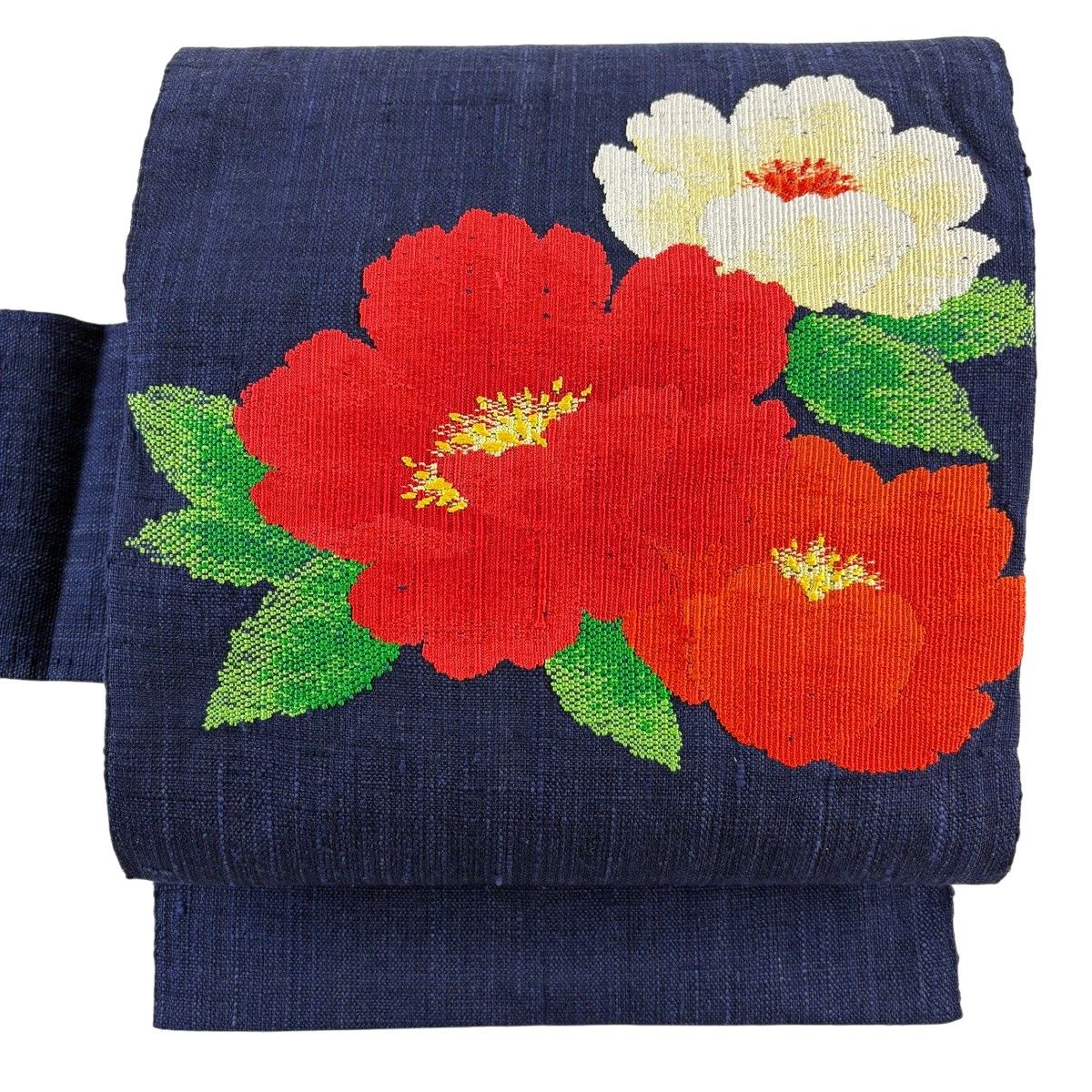美品】 名古屋帯 優品 草花 濃紫 正絹 【中古】 - メルカリ