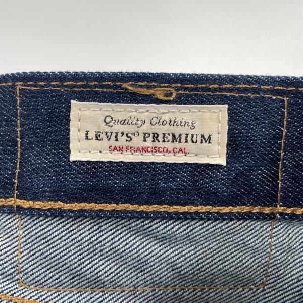中古】LEVI'S Premium 501 W32 L32 インディゴ BIG E 00501-3683