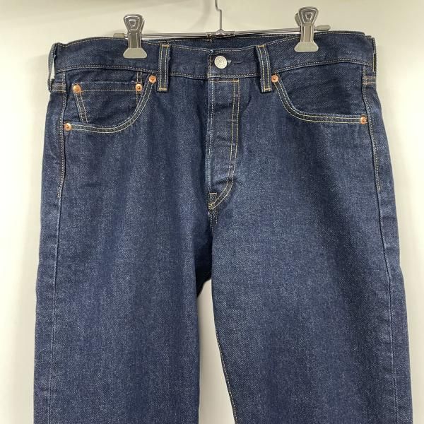 中古】LEVI'S Premium 501 W32 L32 インディゴ BIG E 00501-3683