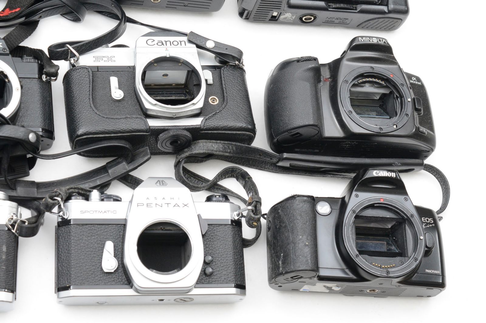 ☆期間限定おまとめ特価！【minolta 4点動作未確認/ジャンク品】 ☆訳あり大特価 ジャンクまとめ売り☆ Canon PENTAX MINOLTA 等