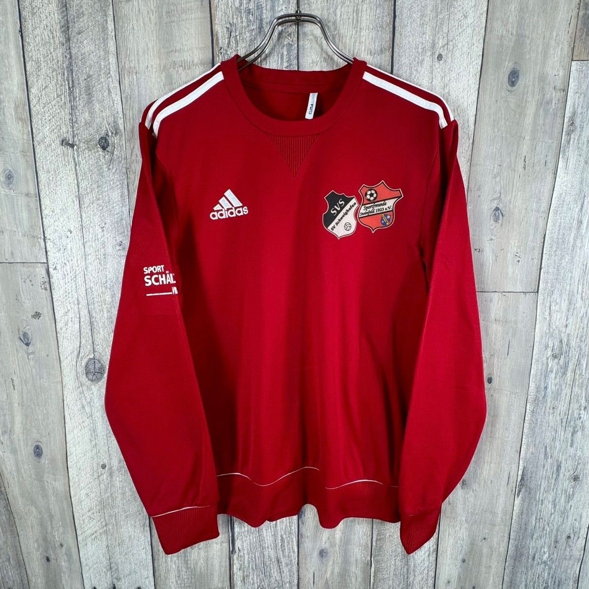 adidas アディダス レッド CLIMAWARM クリマウォーム ドイツ サッカー 