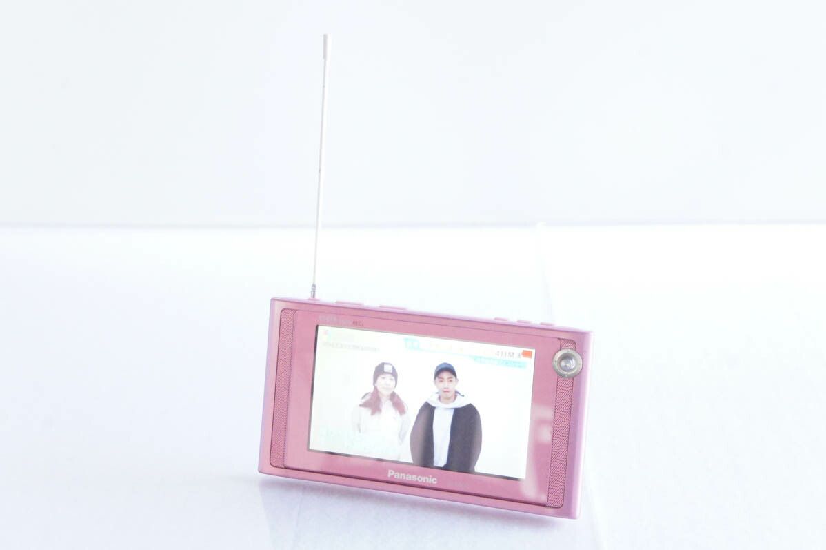 中古】Panasonicパナソニック ポータブルワンセグテレビ 5V型 VIERA
