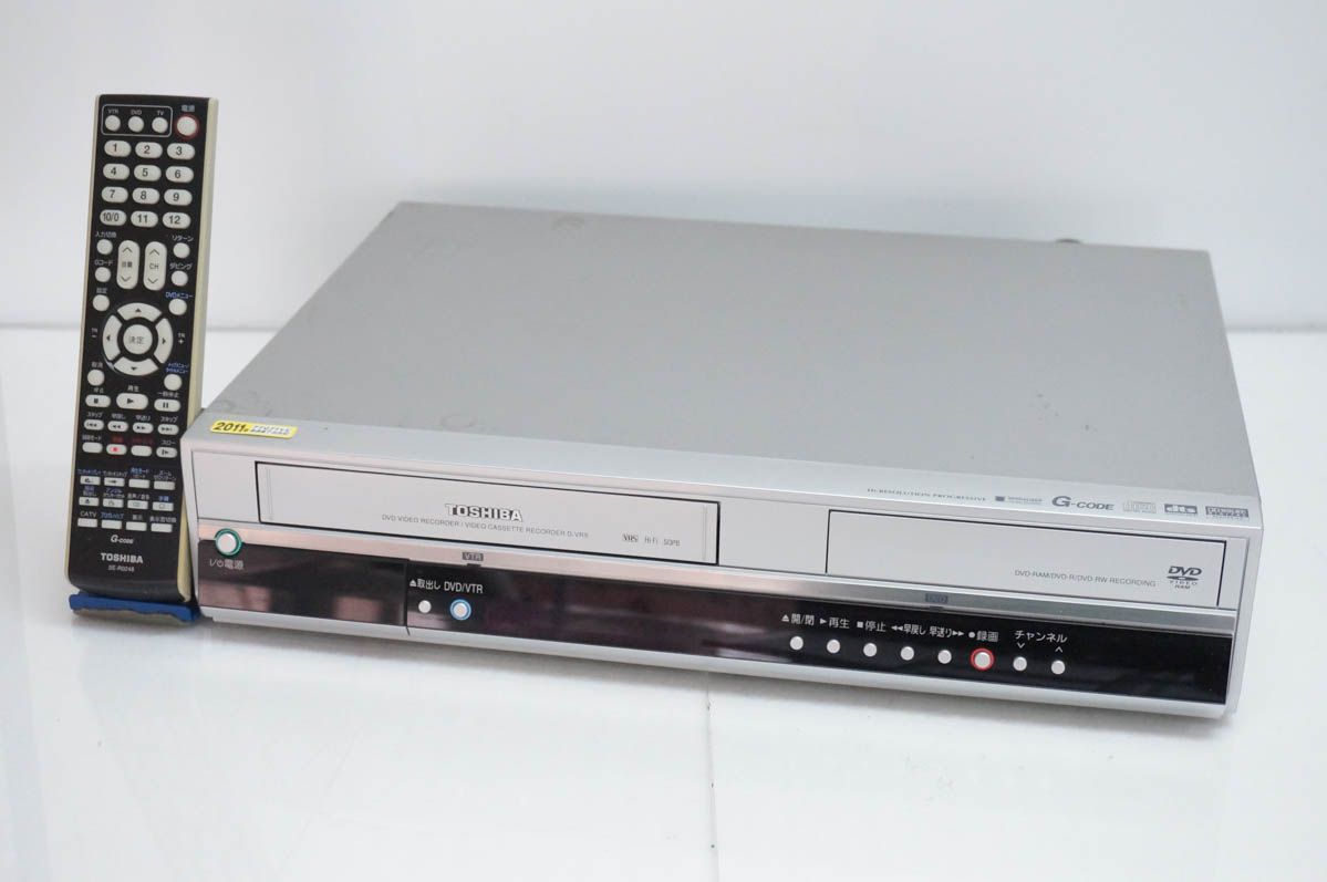 テレビ・映像機器 【】東芝TOSHIBA VTR一体型DVDビデオプレーヤー DVD