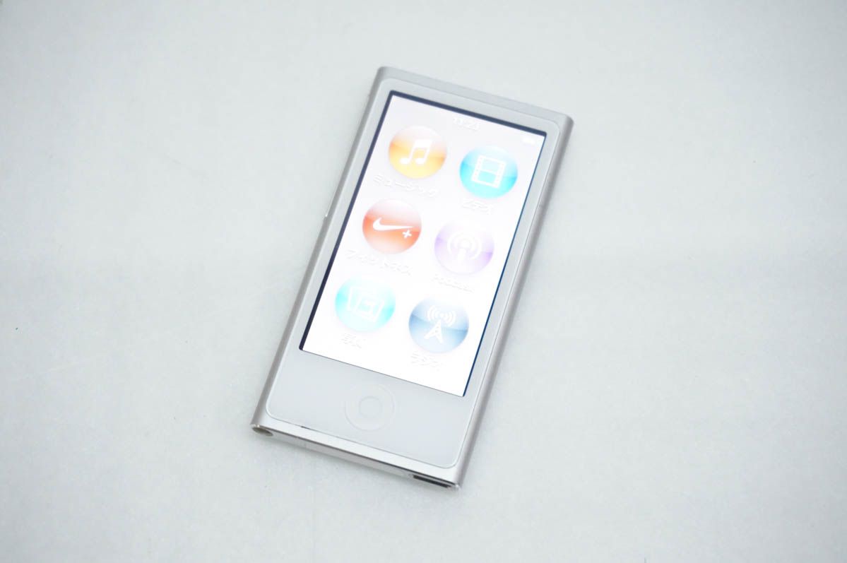 中古】Appleアップル 第7世代 iPod nano 16GB シルバー MD480J - メルカリ