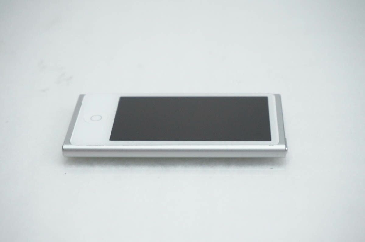 中古】Appleアップル 第7世代 iPod nano 16GB シルバー MD480J - メルカリ