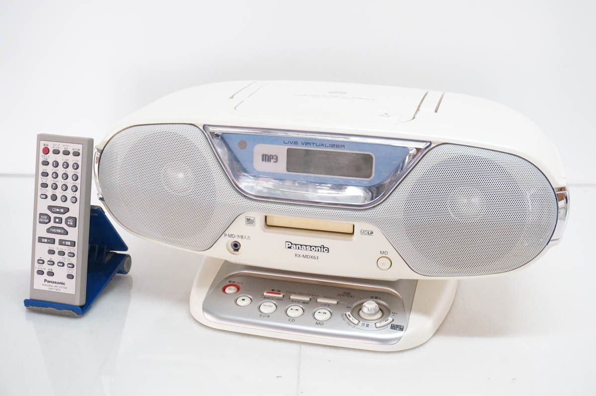 中古】Panasonicパナソニック パーソナルMDシステム CD／MD／ラジオ 