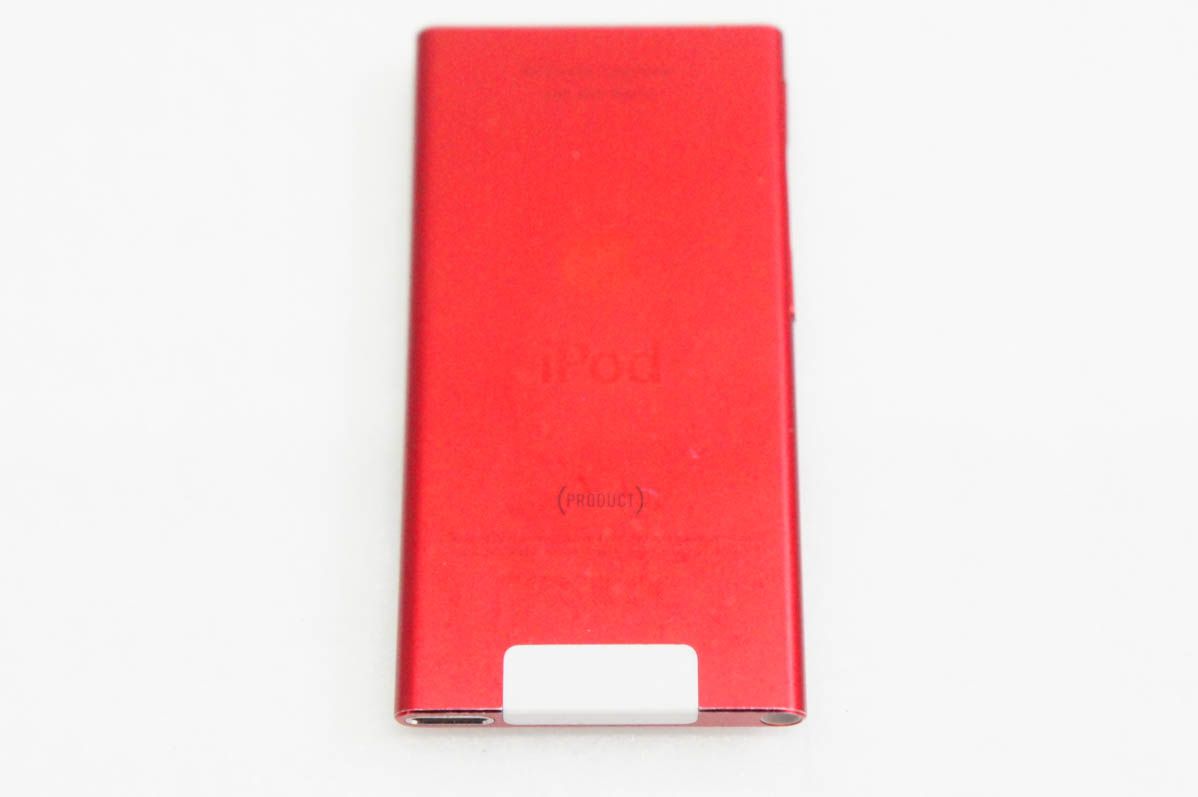 中古】Appleアップル 第7世代 iPod nano 16GB プロダクトレッド PD744J