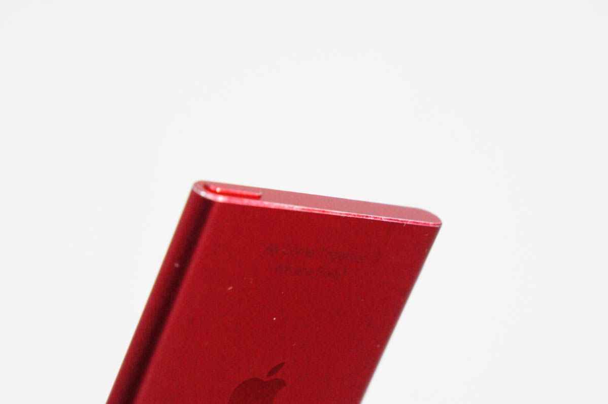 中古】Appleアップル 第7世代 iPod nano 16GB プロダクトレッド PD744J