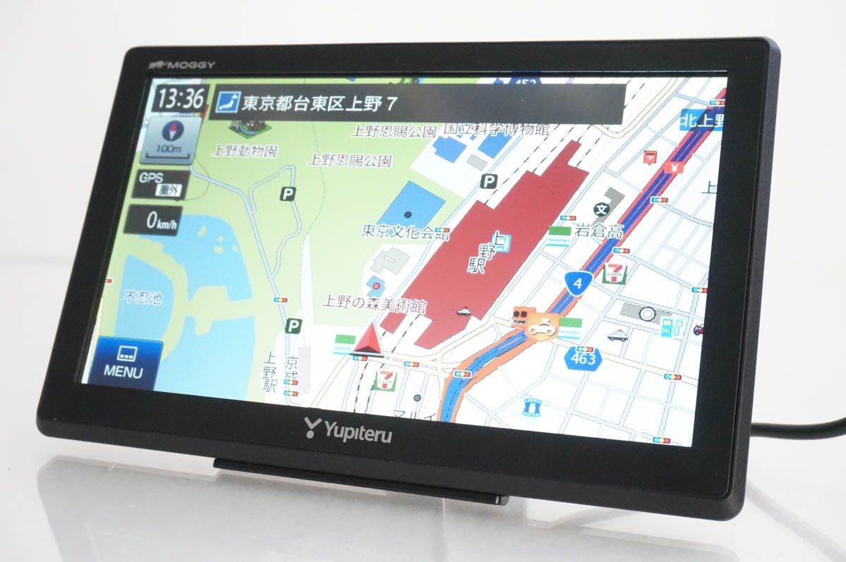 【中古】Yupiteruユピテル 7V型 ポータブルナビゲーション YPB744 カーナビ