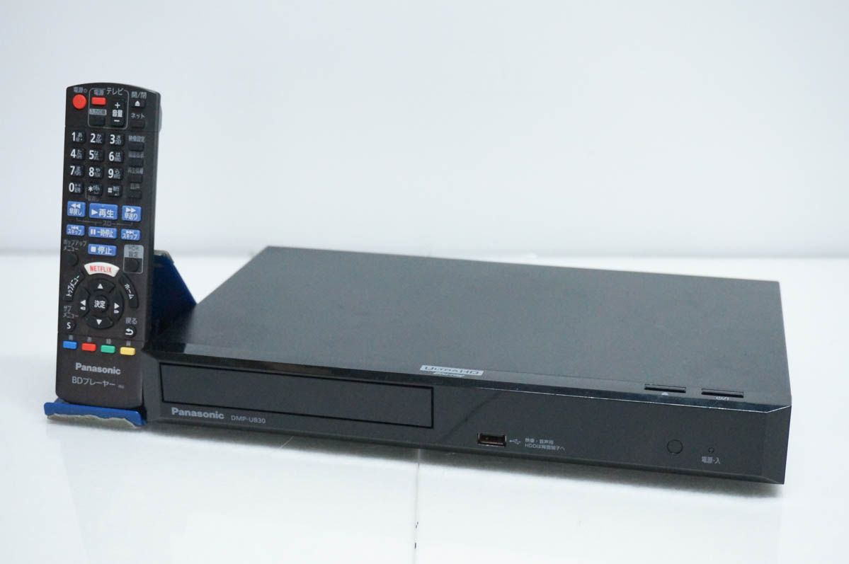 【中古】Panasonicパナソニック ブルーレイディスクプレーヤー DMP-UB30 Ultra HD ブルーレイ再生対応