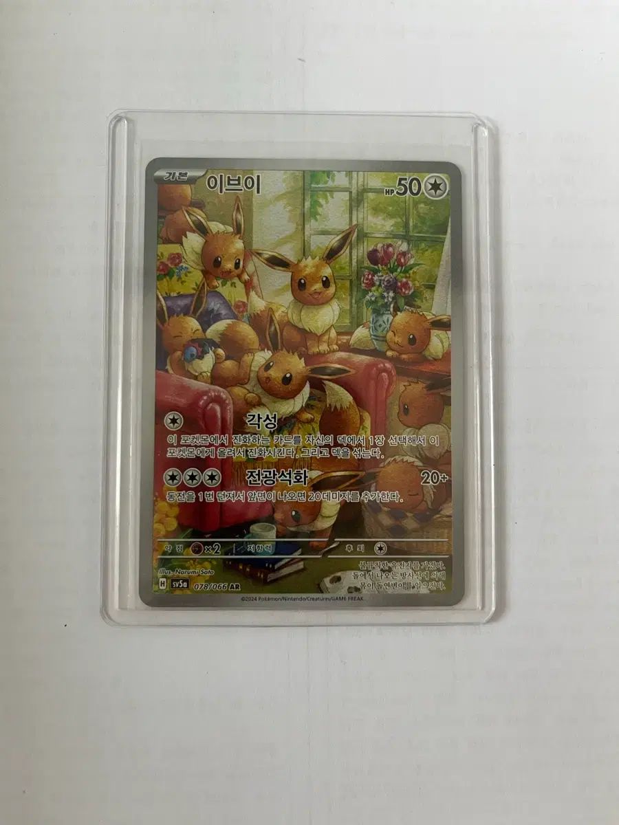 ひろ出品 送料無用 ポケモンカード イーブイ ar + 忍者スピナー 5パック 【公式