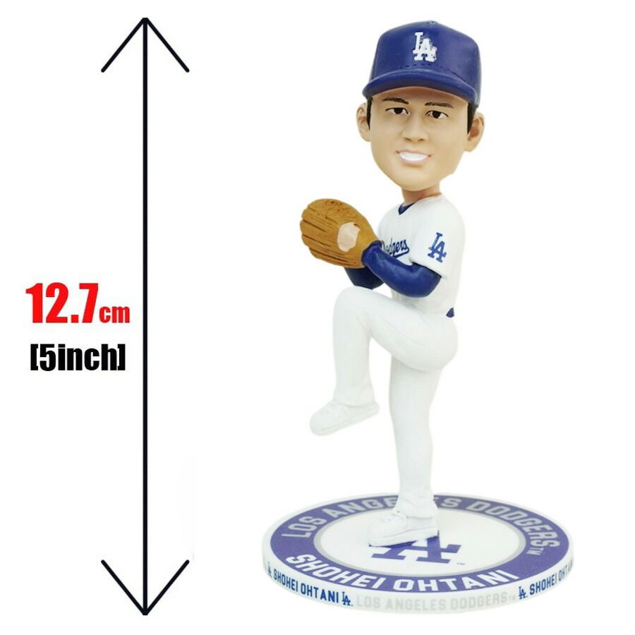 大谷翔平 ボブルヘッド シリアルナンバー入り5インチ プレイヤー