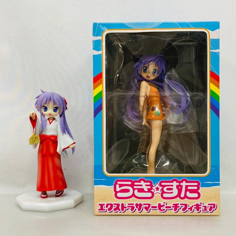 まとめ】 らき☆すた 柊かがみ フィギュア 2体 セット / wave ドリーム