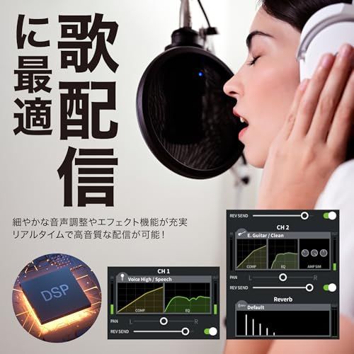 ミントさま 専用  2点 ヤマハ(YAMAHA) ライブストリーミングミキサー 3チャンネル ホワイト