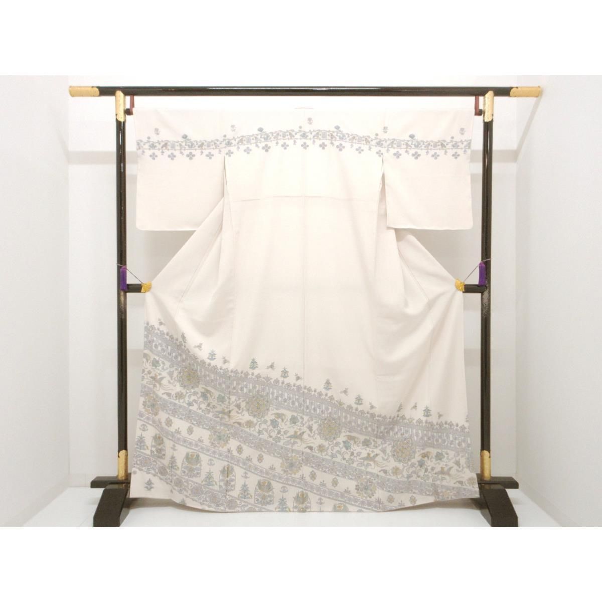 【未使用品】訪問着 刺繍加工