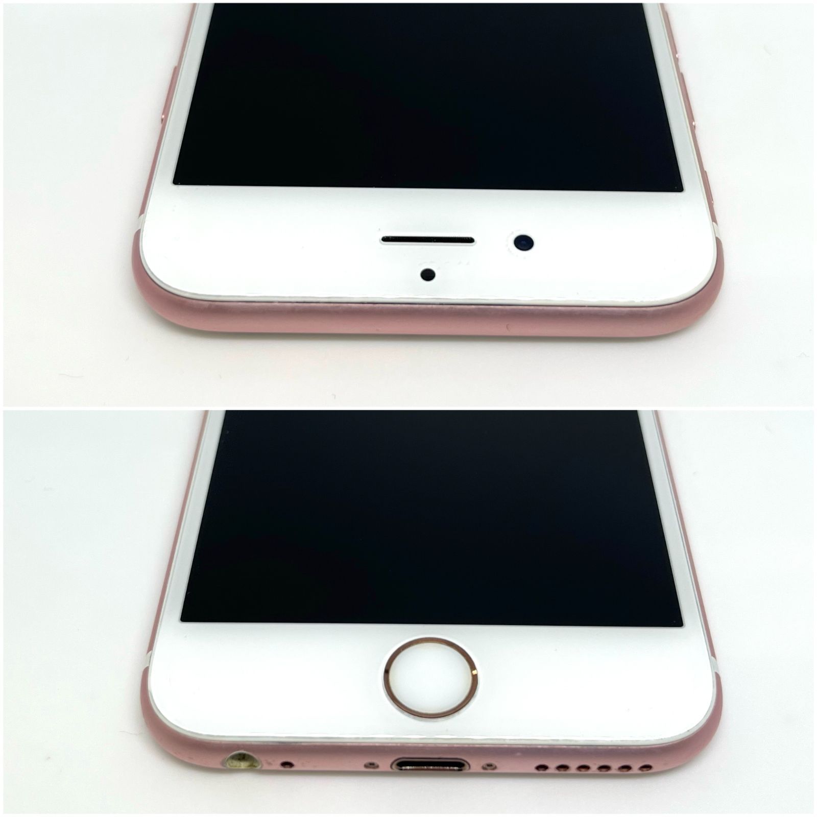 iPhone6s 128GB SIMフリー ローズゴールド　シムフリー　白ロム ムスビー｜安心保証付 超美品 SIMフリー iPhone6S 128GB ローズ
