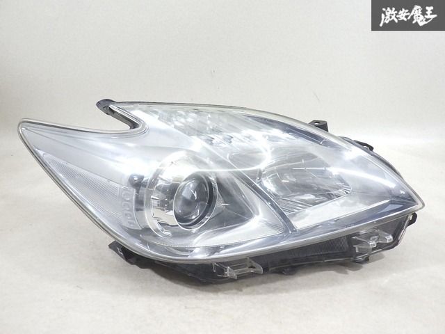 【美品】30プリウス前期　純正左右ハロゲンヘッドライト トヨタ 純正 ZVW30 30 プリウス 前期 ハロゲン ヘッドライト ヘッド