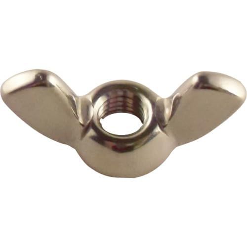 【人気商品】TRUSCO(トラスコ) 圧造蝶ナット ステンレス M5X0.8 10個入 B410005 × 10PK