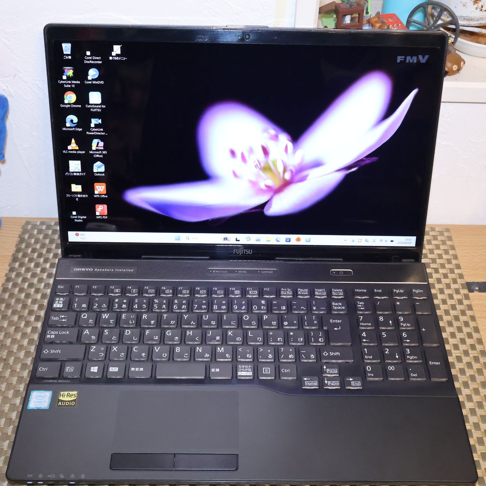 富士通人気色のランプブラックにWindows11及びMicrosoft365搭載 富士通 Win11 i5/8G/SSD DVD カメラ TypeC FHD - メルカリ