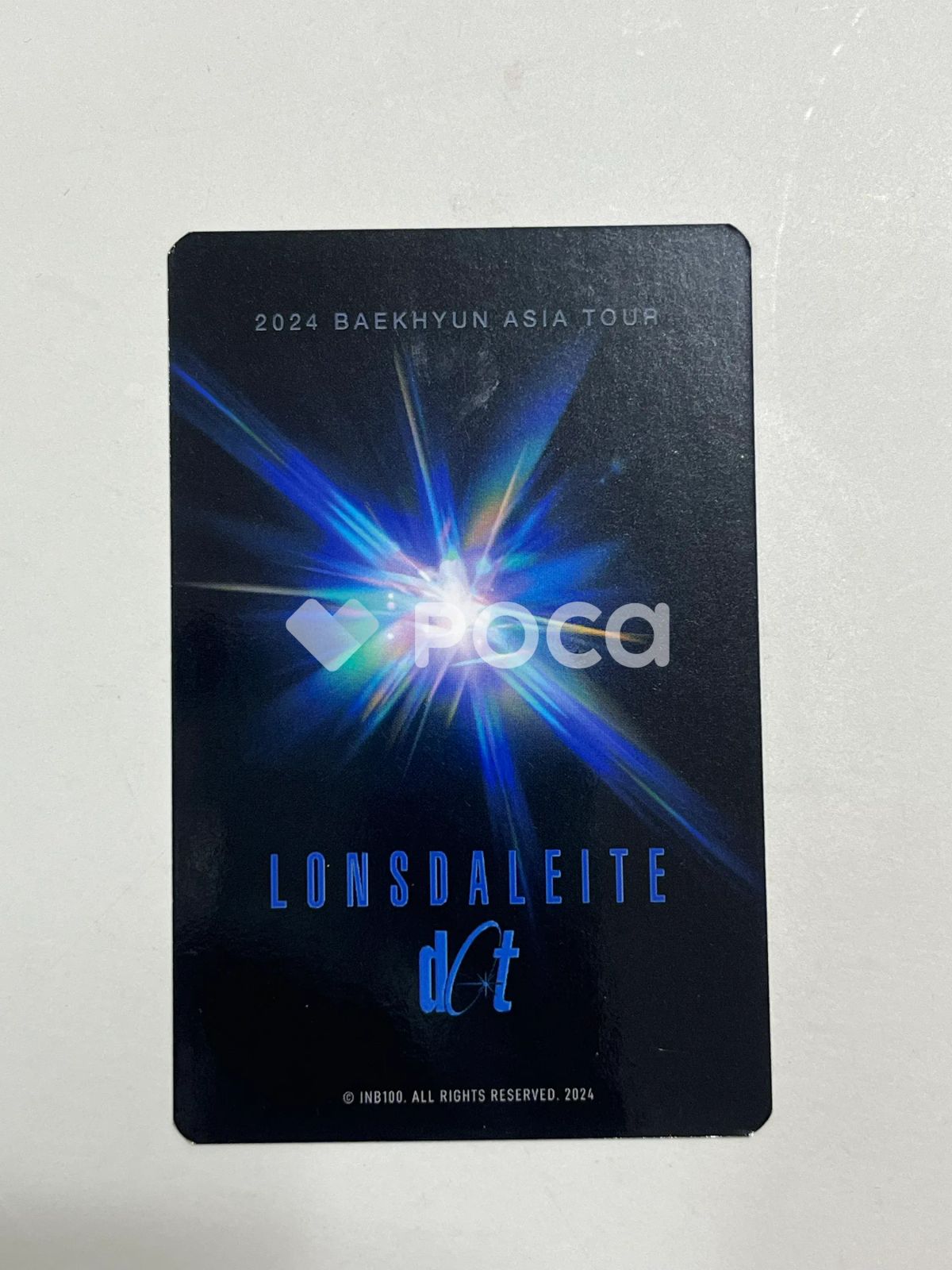 EXO ベッキョン ジャカルタ Lonsdaleite 入場者特典　トレカ ② EXO ベッキョン LONSDALEITE VIP席 特典 トレカ 3枚 - メルカリ